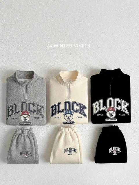 Winter Block Anorak Top Bottom Set