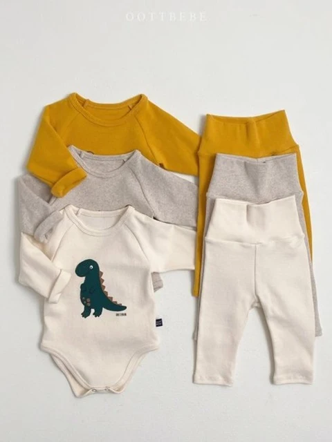 Baby Dino Suit Set (Suit + leggings)