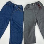 Fleece Denim Pants