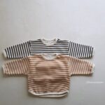 Winter Stripe Piping Tee