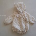 Quilting Bodysuit with Bonnet