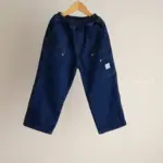 Fleece Fatigue Denim Pants