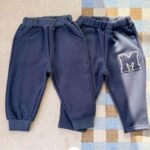 Fleece Denim Jogger Pants