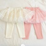 Fleece Mini Cancan Tutu Skirt Leggings