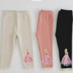 Fleece Princess Leggings