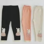 Fleece Dress Rabbit Leggings