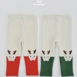 Fleece Rudolph Two Tone Leggings