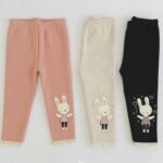 Fleece Horay Rabbit Leggings