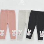 Fleece Dumble Rabbit Leggings