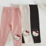 Fleece Kitty Leggings