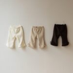 Warm Ribbon Bootscut Pants