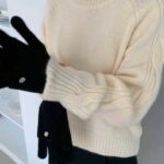 Deco Round Knit Sweater