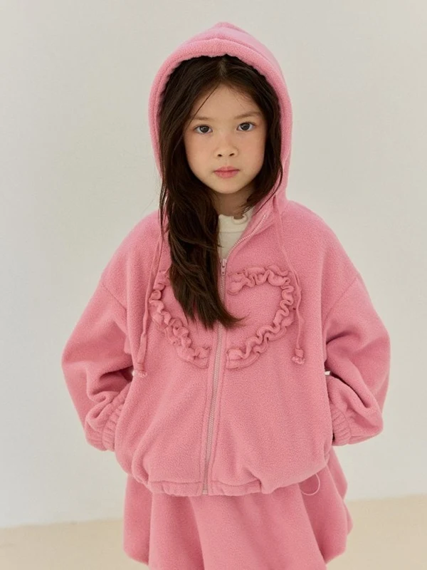 Heart Fleece Jumper