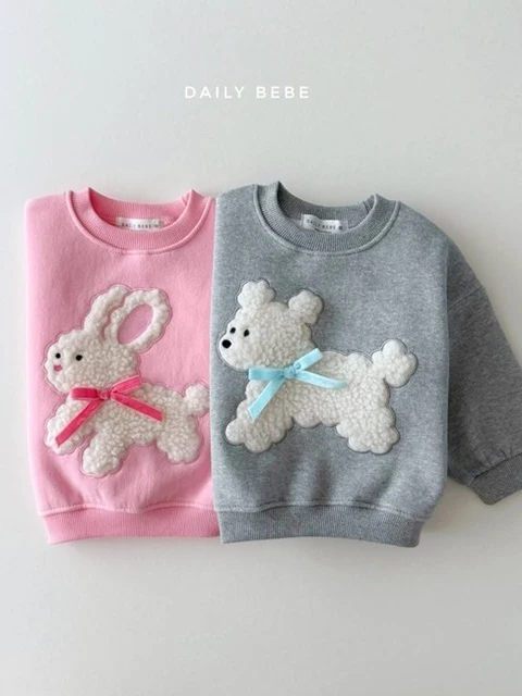 Fleece Ribbon Sweatshirts