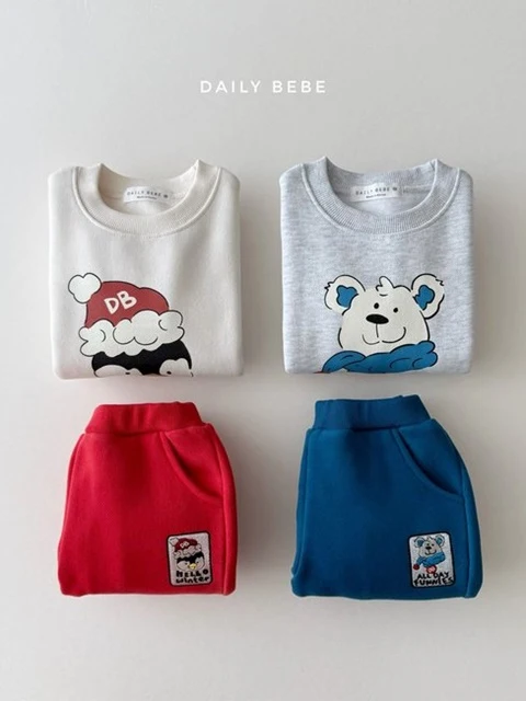 Penguin White Bear Top Bottom Set