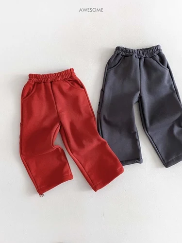 Label Pocket Fleece Pants