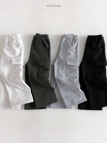 Mink Cargo Wide Pants