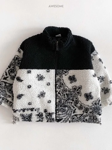 Paisley Fleece Jumper