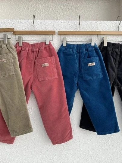 Ribless Corduroy Pants