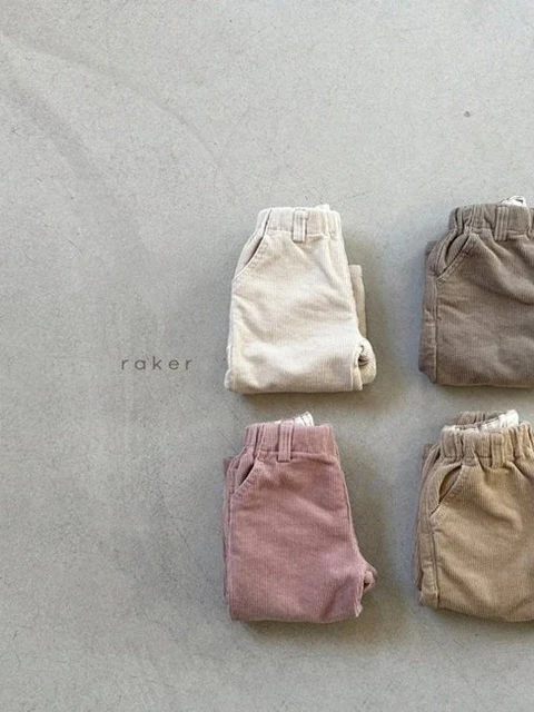 Fleece Corduroy Span Pants