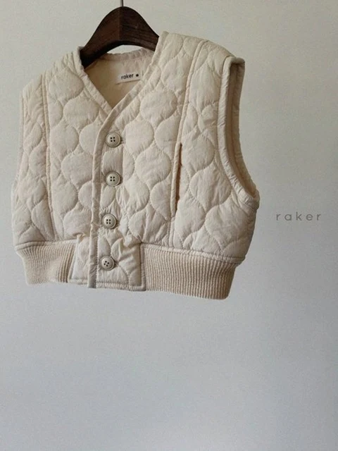 Topper Quilted Padded Vest