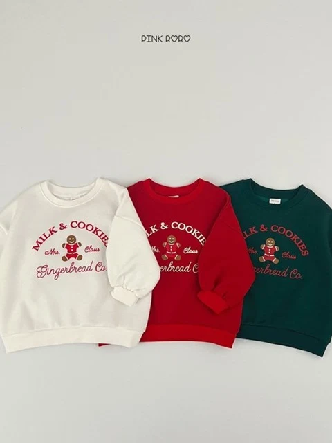 Milk Cookie Fleece Sweatshirts