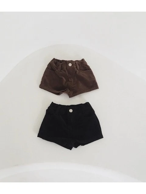 Velveteen Short Pants