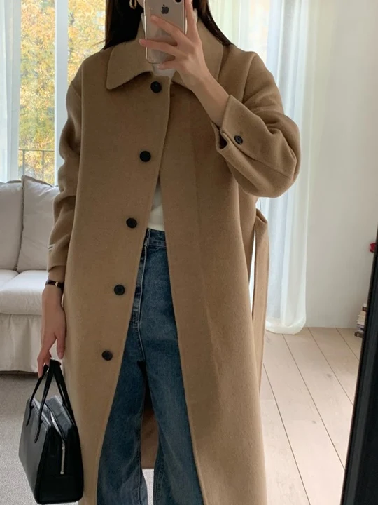 Soft Cashmere Handmade Coat