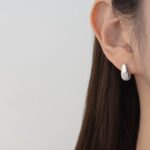 Contte Slim Water Drop Earring