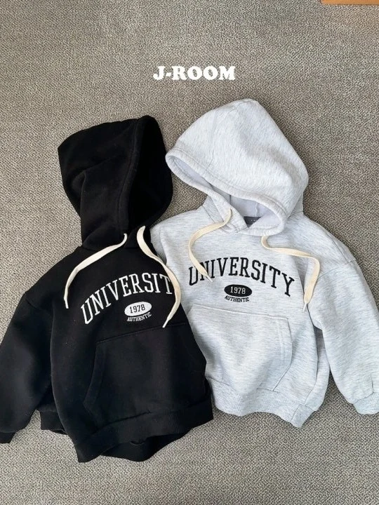 University Fleece Embroidery Hoody