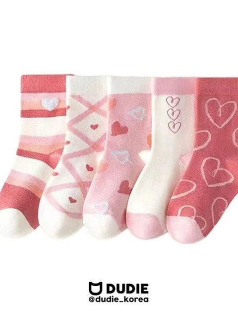 Heart Bell Socks