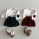 Christmas Patch Skirt Set