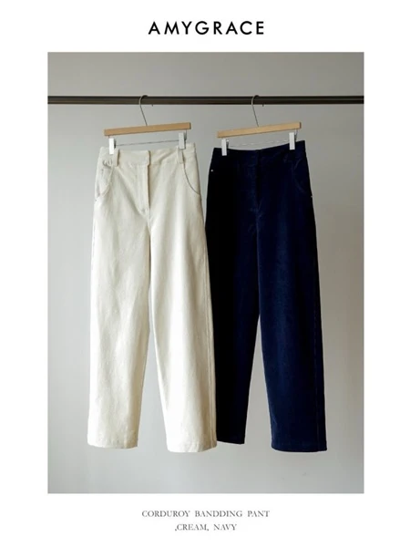 Corduroy Banding Pants