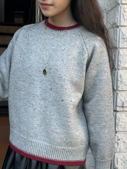 Line Knit Sweater