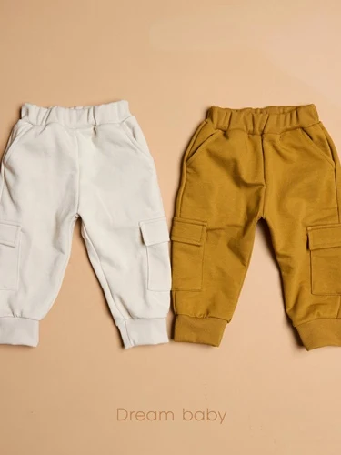 Thick Cargo Jogger Pants