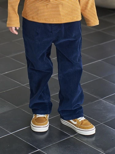 Corduroy Straight Pants