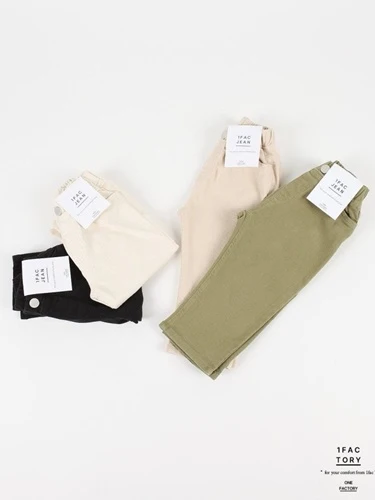 Standard Peach Baggy Cotton Pants