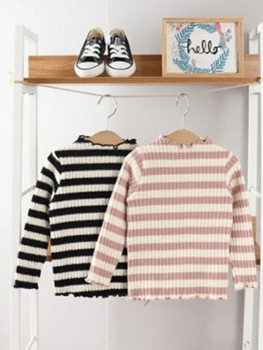 Stripe Fleece Tee