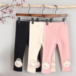 Pearl Bag Fleece Leggings