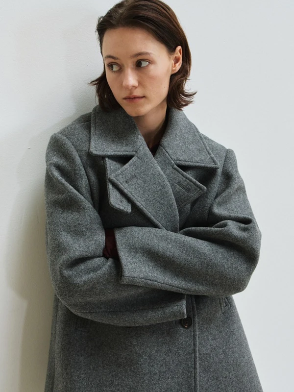 Wool Half Pea Coat