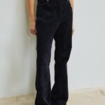 Bella Corduroy Velvet Basic Pants