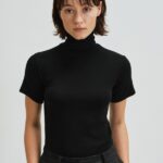 Winter Turtleneck Short Sleeved Tee