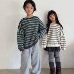 Bear Stripe Sweatshirts