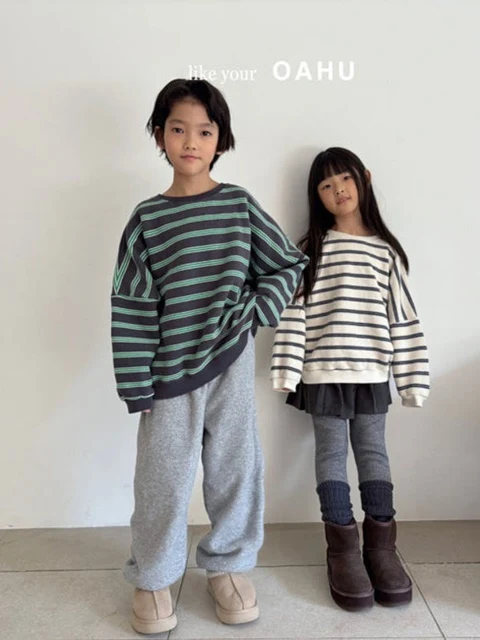 Bear Stripe Sweatshirts