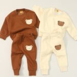 Fleece Bear Top Bottom Set