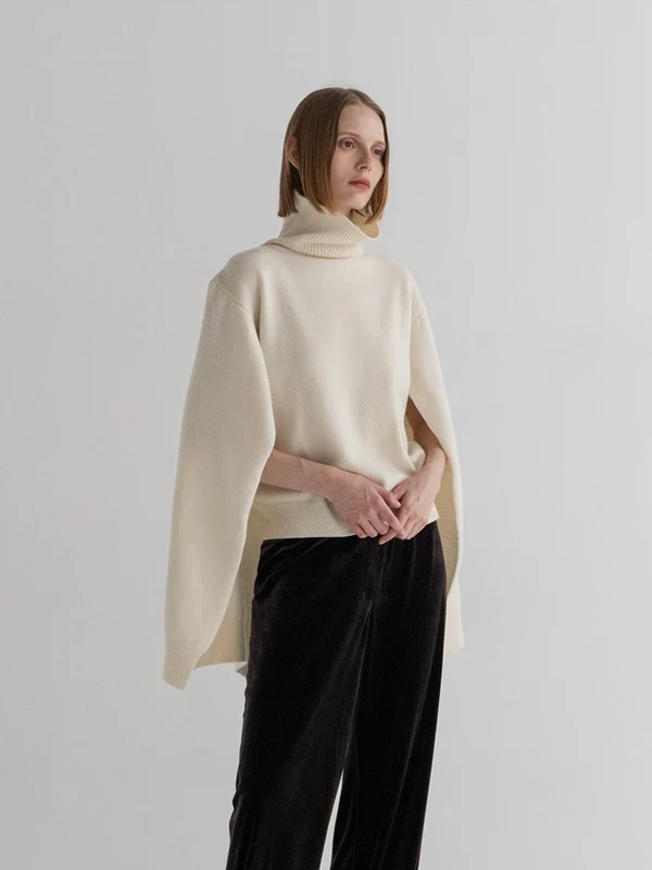 Nova Turtleneck Cape