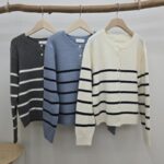 Ov Stripe Cardigan