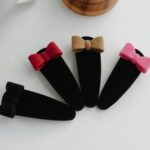 Ribbon Black Hairpin