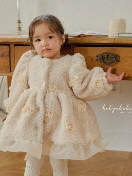 Cream Rose Coat