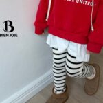 Potty Stripe Leggings